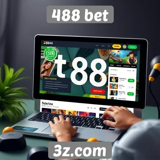 Interface do usuário e experiência no 488 bet