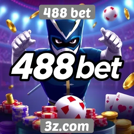 Variadas opções de jogos disponíveis na 488 bet